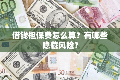 武汉借钱担保费怎么算？有哪些隐藏风险？