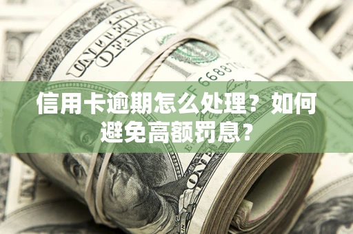 武汉信用卡逾期怎么处理？如何避免高额罚息？