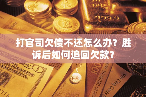 武汉打官司欠债不还怎么办？胜诉后如何追回欠款？