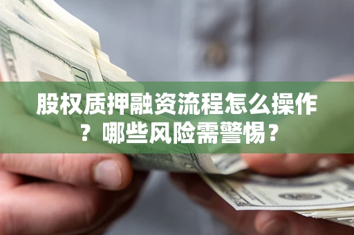 武汉股权质押融资流程怎么操作？哪些风险需警惕？