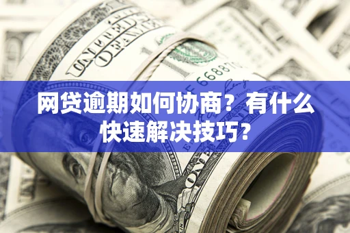 武汉网贷逾期如何协商？有什么快速解决技巧？