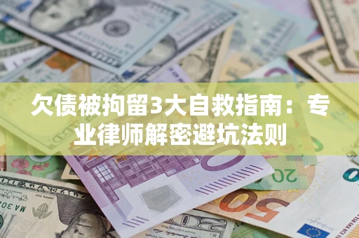 武汉欠债被拘留3大自救指南：专业律师解密避坑法则