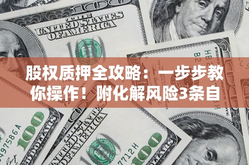 武汉股权质押全攻略：一步步教你操作！附化解风险3条自救法则