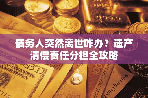 武汉债务人突然离世咋办？遗产清偿责任分担全攻略