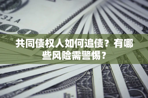 武汉共同债权人如何追债？有哪些风险需警惕？