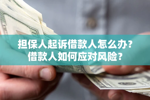 武汉担保人起诉借款人怎么办？借款人如何应对风险？