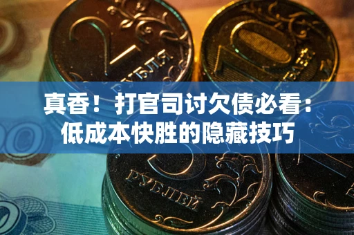 武汉真香！打官司讨欠债必看：低成本快胜的隐藏技巧