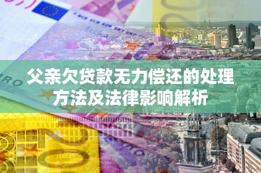 武汉父亲欠贷款无力偿还的处理方法及法律影响解析