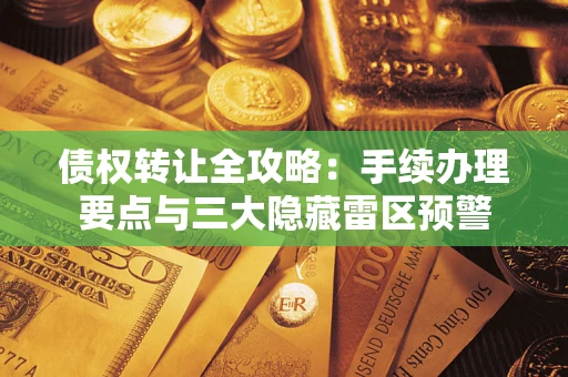 武汉债权转让全攻略：手续办理要点与三大隐藏雷区预警
