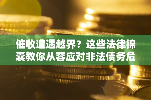 武汉催收遭遇越界？这些法律锦囊教你从容应对非法债务危机