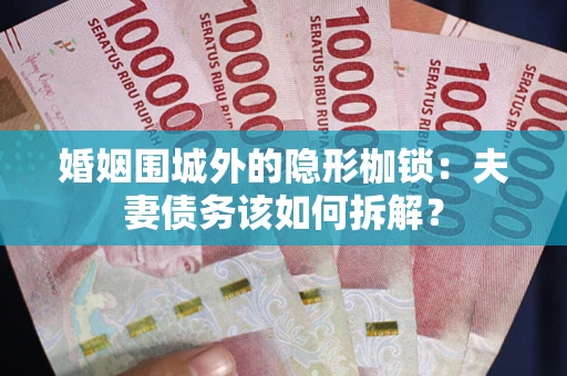 武汉婚姻围城外的隐形枷锁：夫妻债务该如何拆解？