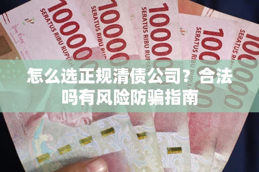 武汉怎么选正规清债公司？合法吗有风险防骗指南