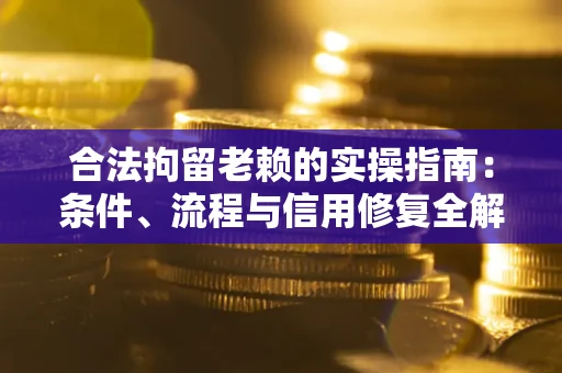 武汉合法拘留老赖的实操指南:条件、流程与信用修复全解析 武汉合法拘留老赖的实操指南:条件、流程与信用修复全解析