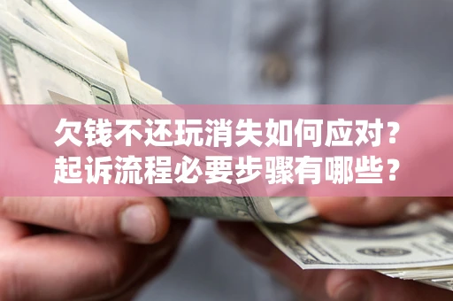 武汉欠钱不还玩消失如何应对？起诉流程必要步骤有哪些？